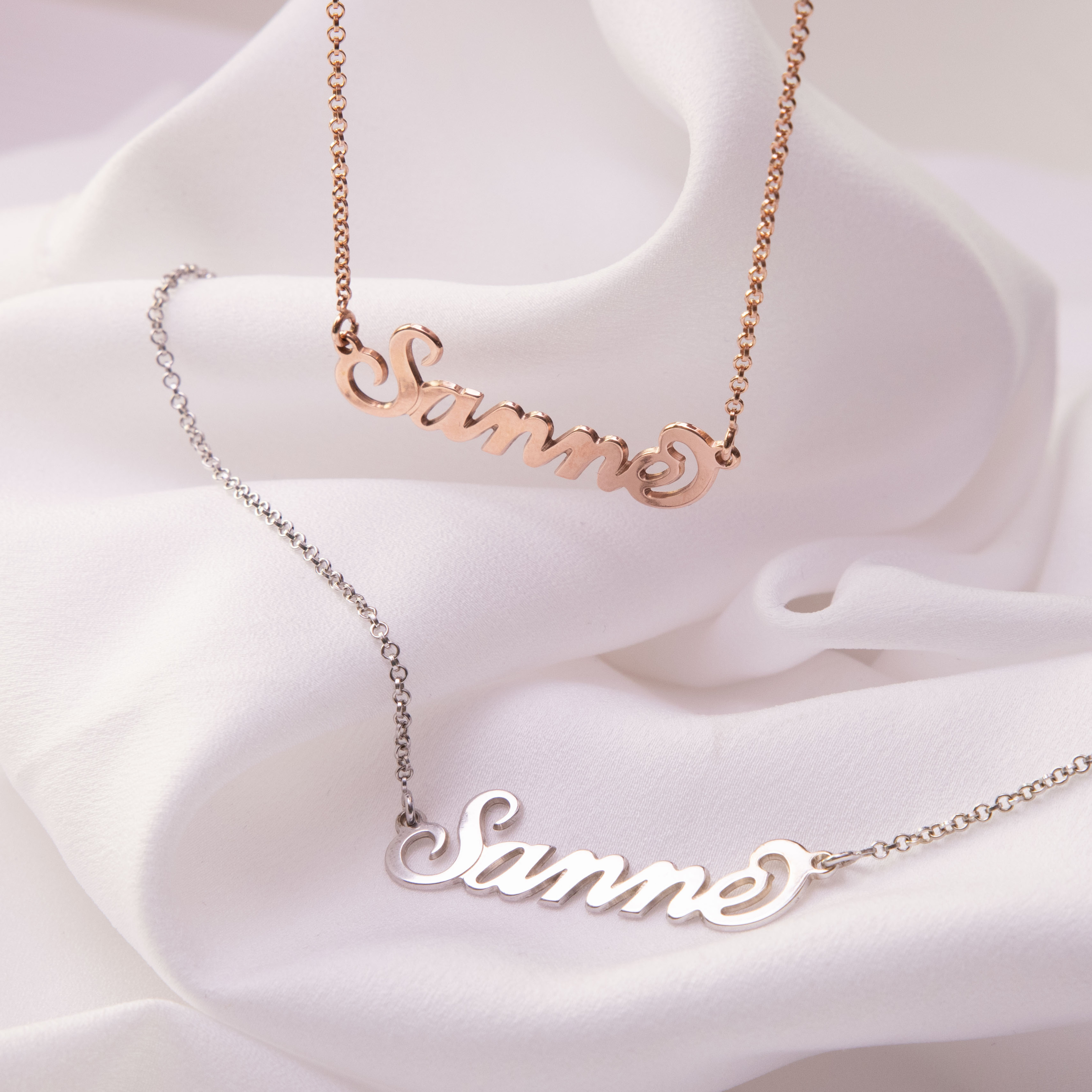 Naamsieraden en speciale bestellingen